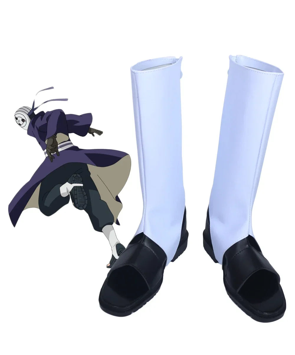 Obito Uchiha Cosplay Boots – Naruto