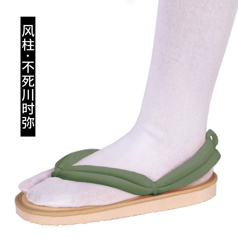 Demon Slayer Wooden Clogs – Anime Cosplay Sandals