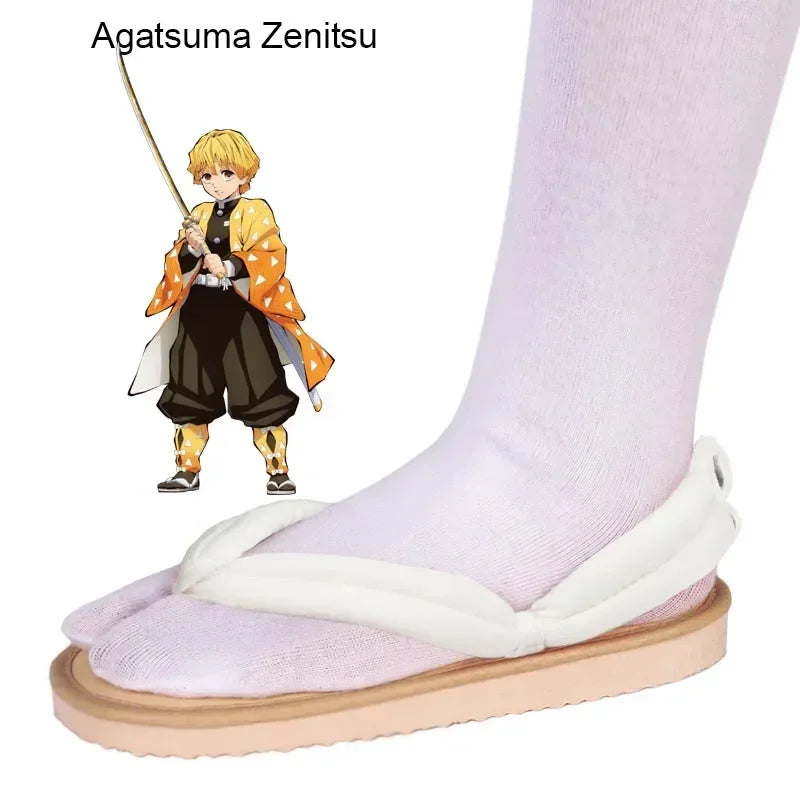 Demon Slayer Geta Clogs – Tanjiro & Nezuko Cosplay Sandals