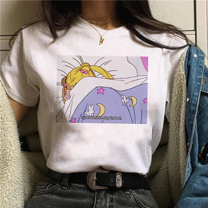 Sailor Moon 90s Retro T-Shirt – Anime Graphic Tee