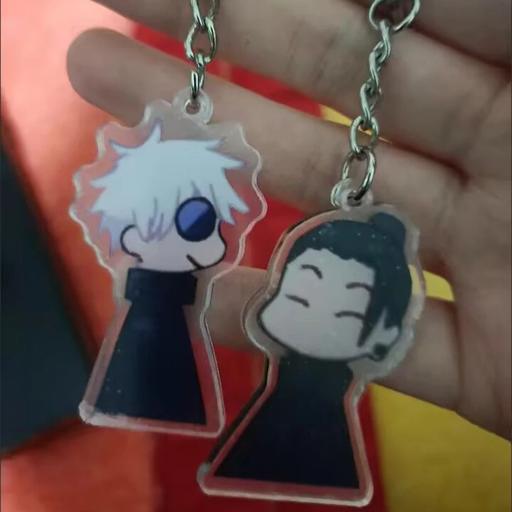 Gojo & Geto Matching Keychain Set – Jujutsu Kaisen