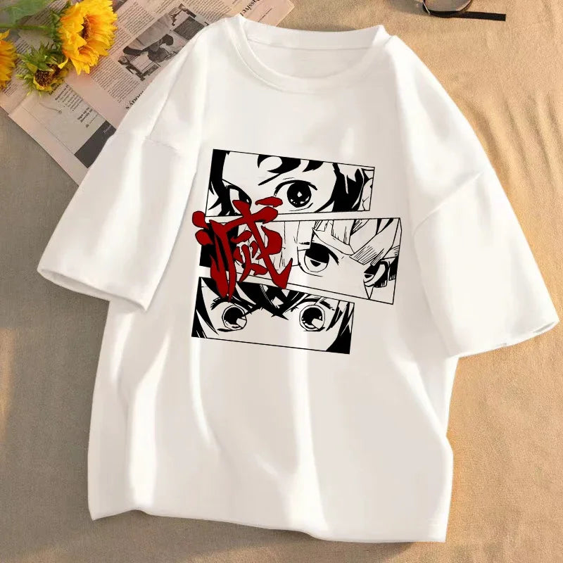 Demon Slayer Graphic T-Shirt – Unisex Anime Tee