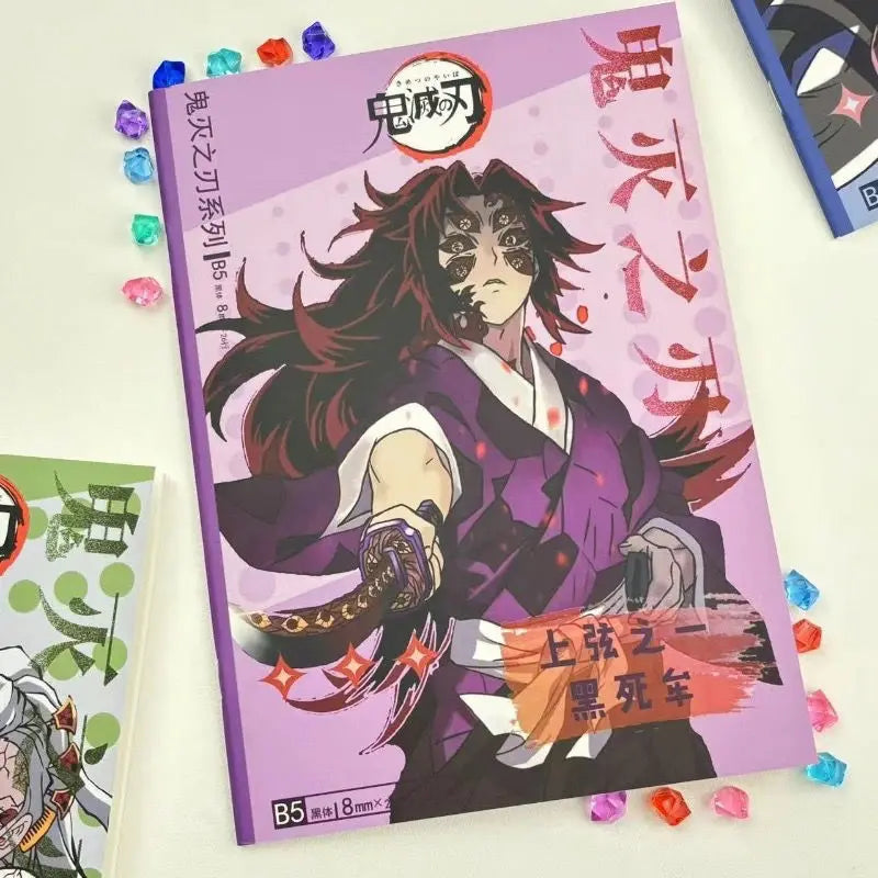 Demon Slayer Notebook – Anime Cartoon Notepad