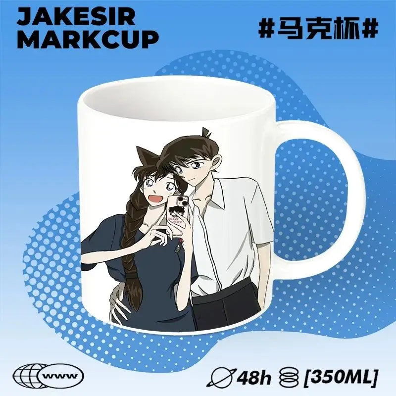 Detective Conan Ceramic Mug – Anime Coffee Cup