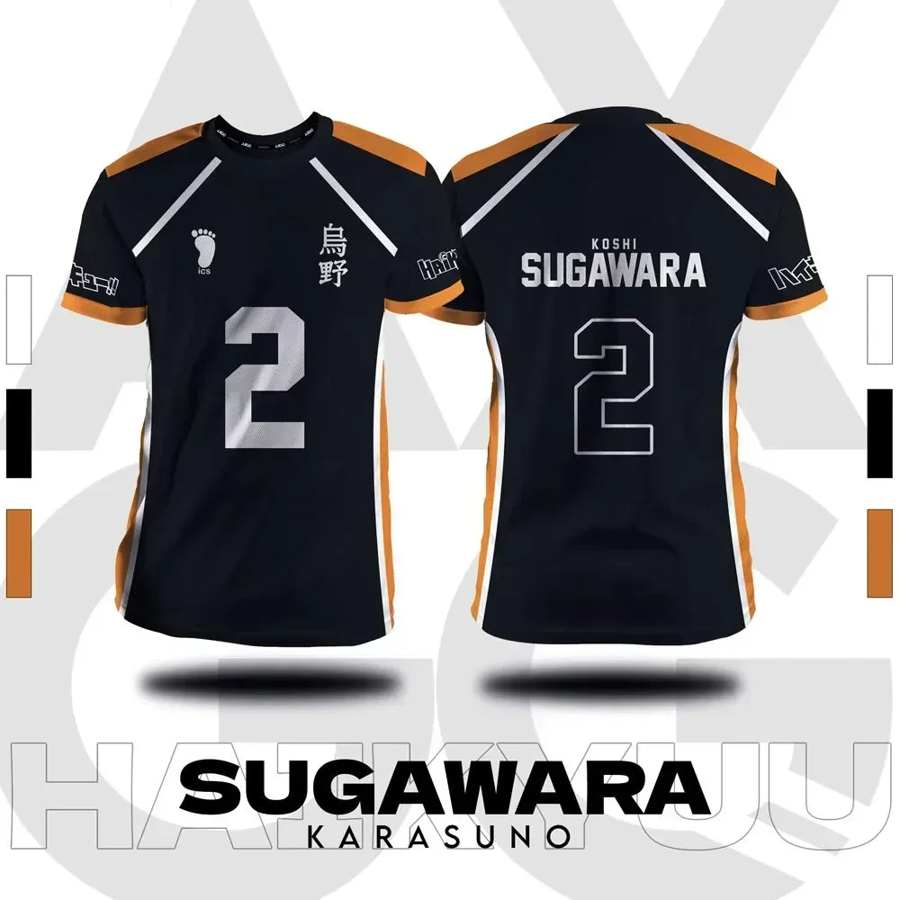 Fukurodani Jersey T-Shirt – Haikyuu Anime Tee