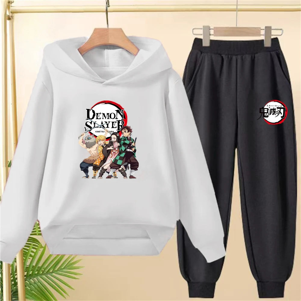 Demon Slayer Kids Hoodie & Pants Set