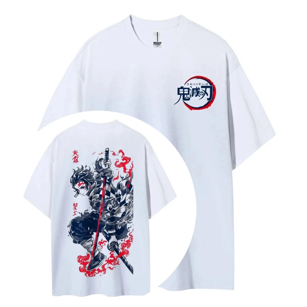 Demon Slayer Unisex Cotton T-Shirt – Anime Tee