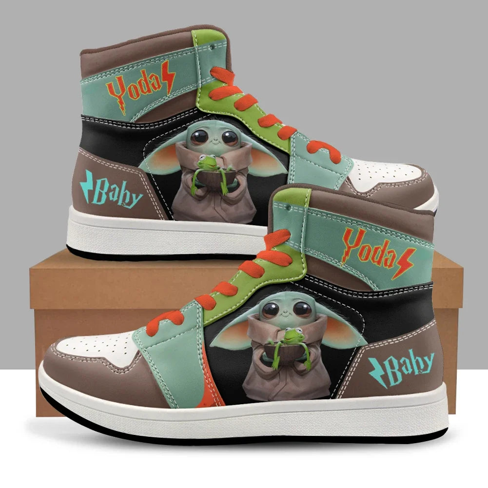 Anime 3D Print High-Top Basketball Sneakers