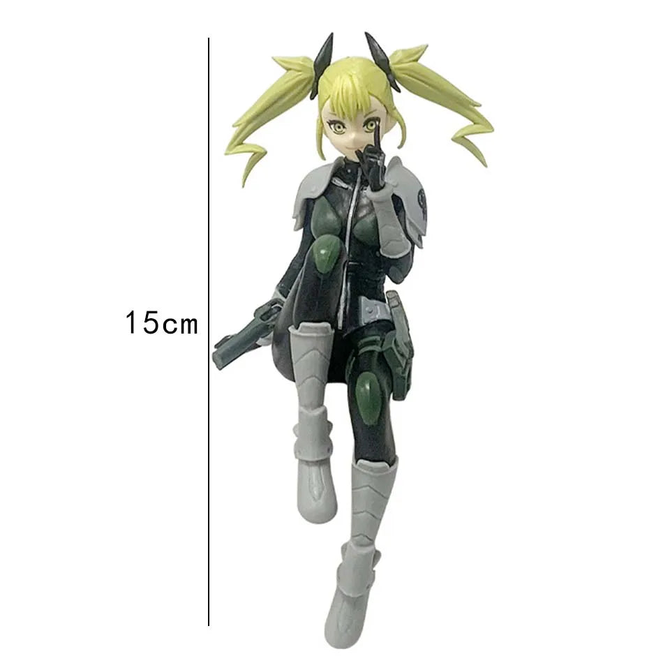 New Anime Figurine Kaiju No. 8 Soshiro Hoshina Kikoru Shinomiya Action Model PVC Toy Collection Desktop Accessories Gift
