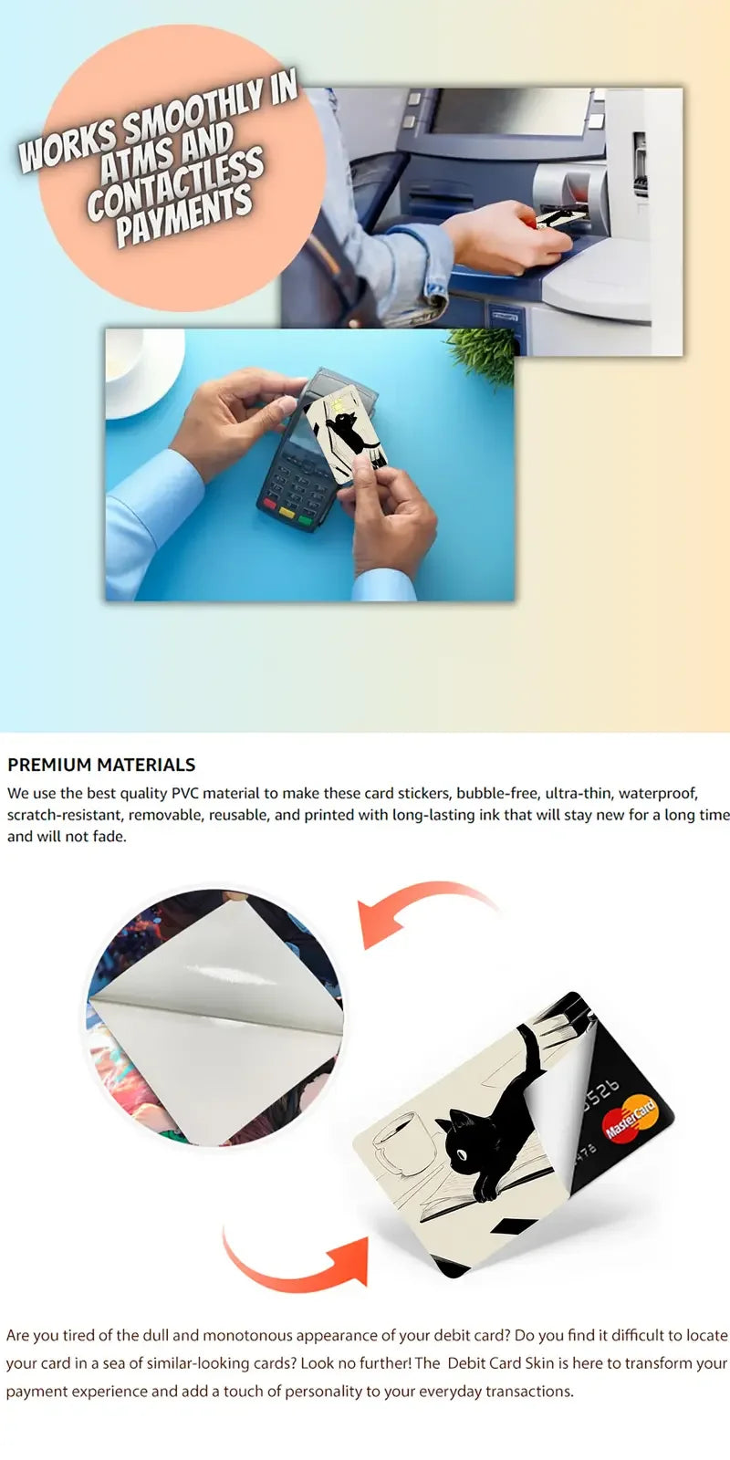 Mewtwo Pokémon Card Skin Sticker – Credit Card Decal