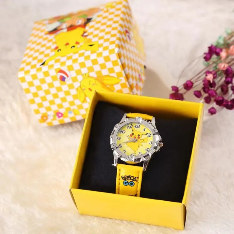 Pikachu Kids Watch – Pokémon Anime Gift Box