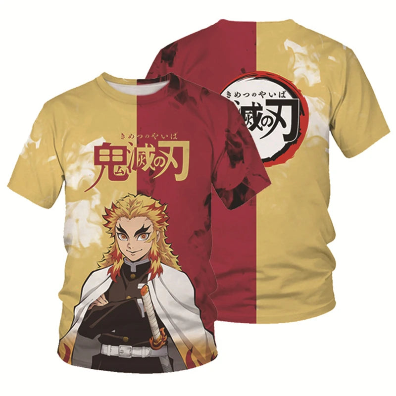 Demon Slayer Kids 3D T-Shirt – Anime Tee