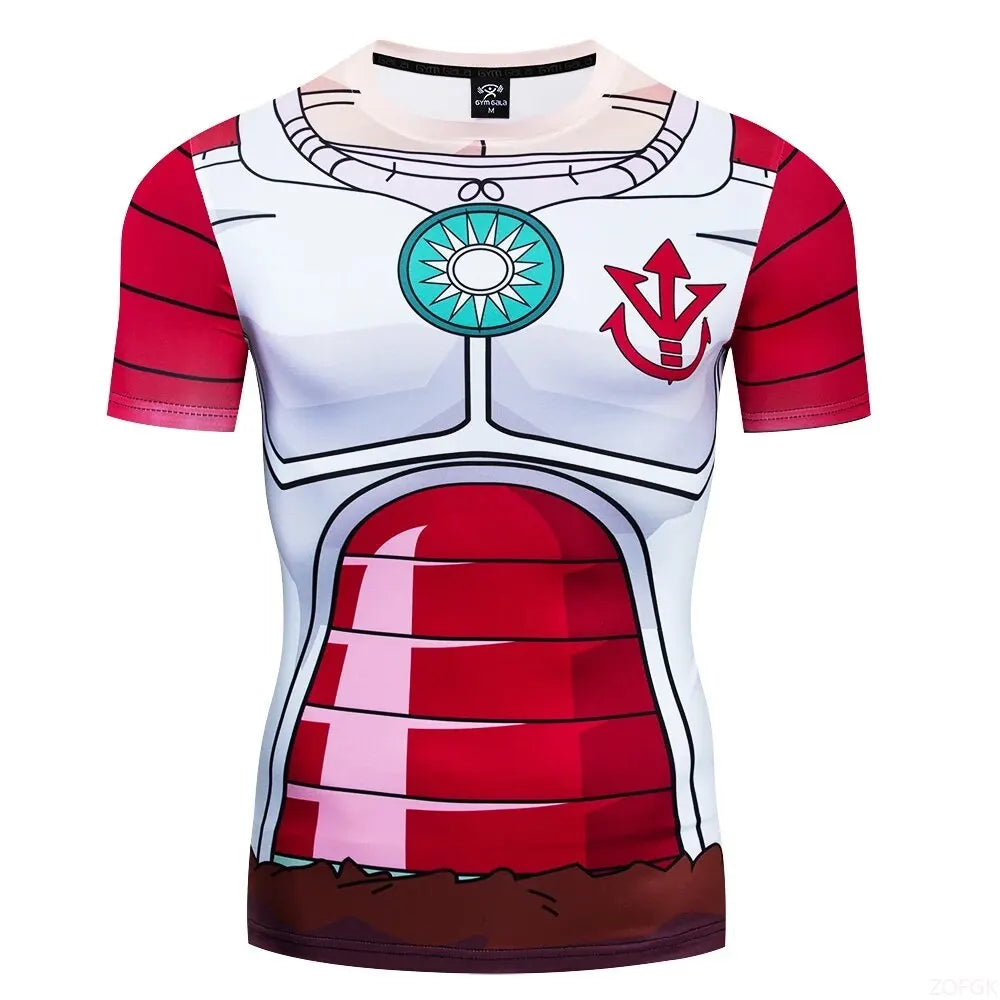 Goku 3D T-Shirt – Dragon Ball Fitness Tee