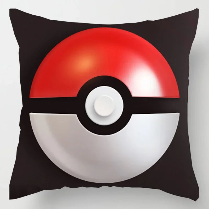 Pikachu Pillow Cover 45x45cm – Pokémon Cushion Case