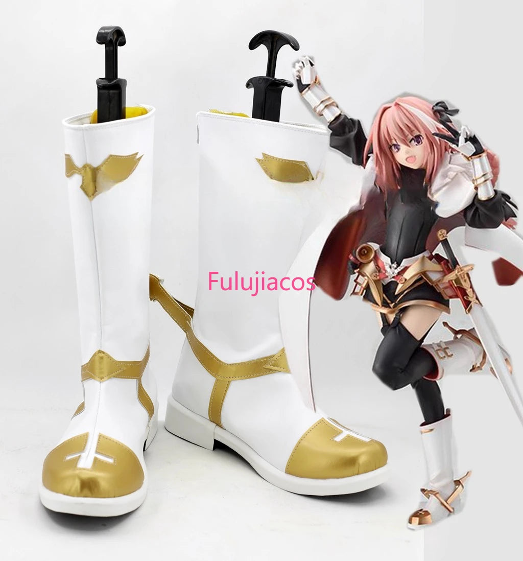 Astolfo Cosplay Boots – Fate/Grand Order Anime Shoes