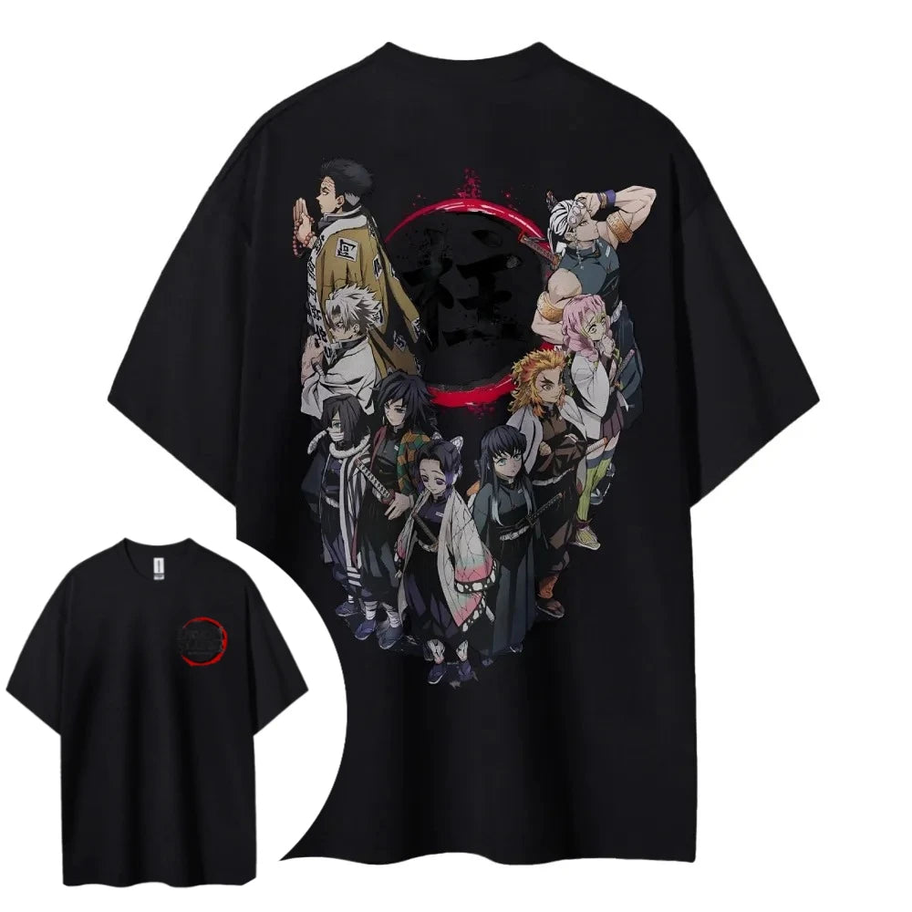 Demon Slayer Short-Sleeve Couple Top