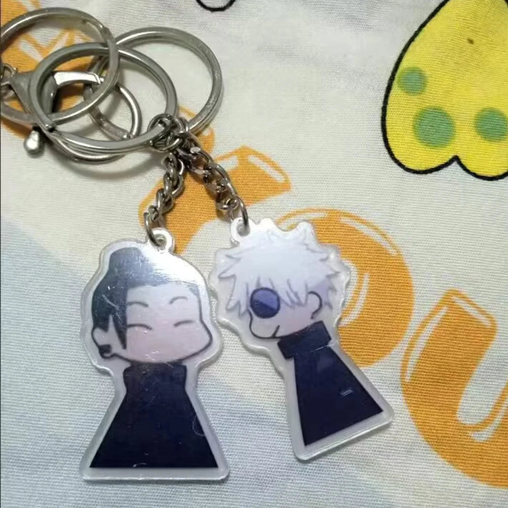 Gojo & Geto Matching Keychain Set – Jujutsu Kaisen