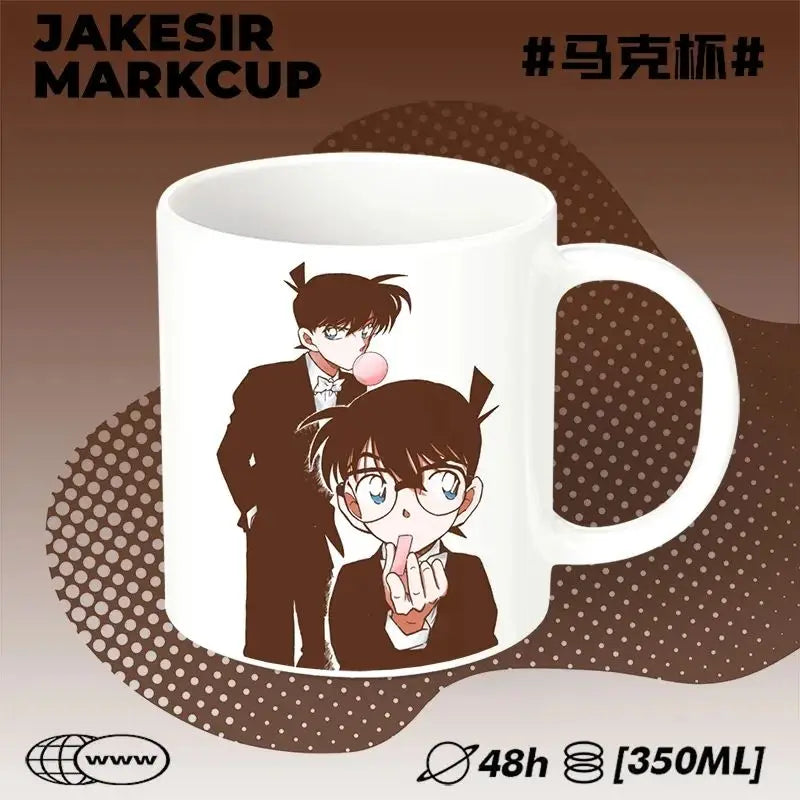 Detective Conan Ceramic Mug – Anime Coffee Cup