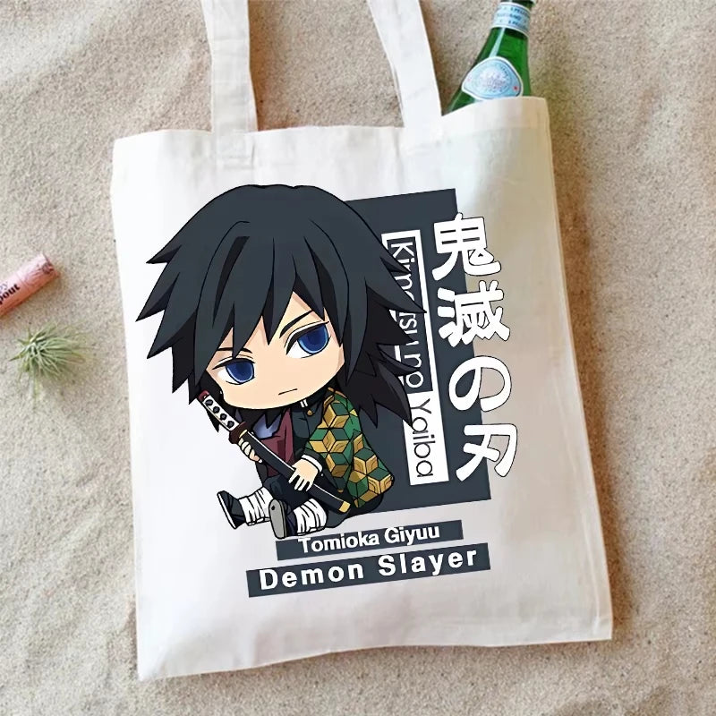 One Piece Canvas Shoulder Bag – Anime Eco Handbag