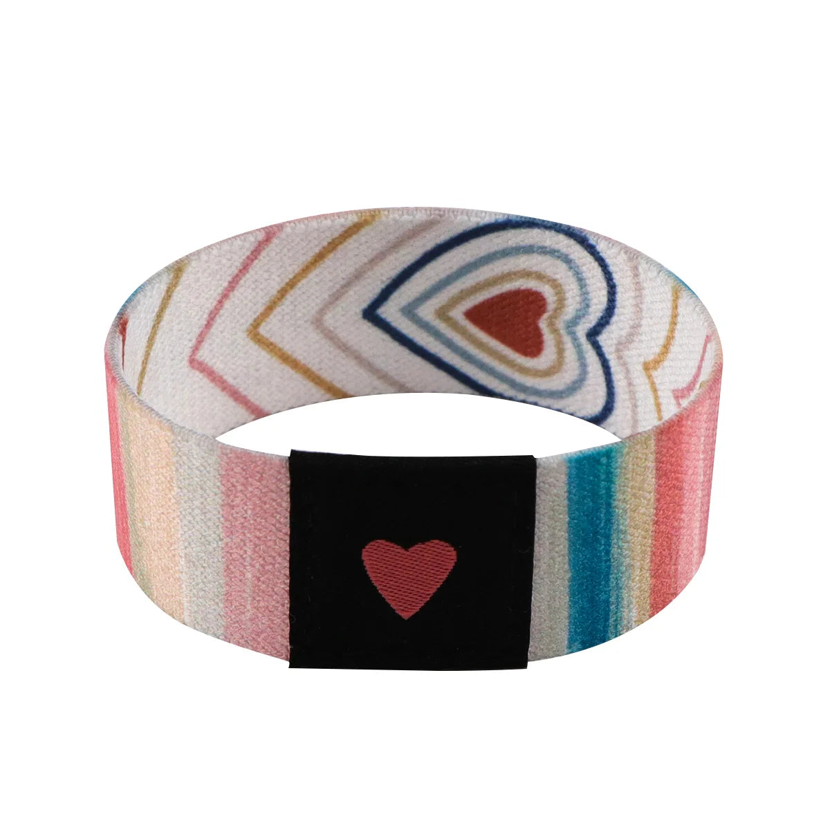 Sunflower Art Waves Wristband Bracelet