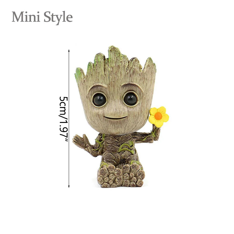 Groot Flower Pot – Planter & Pen Holder Figurine