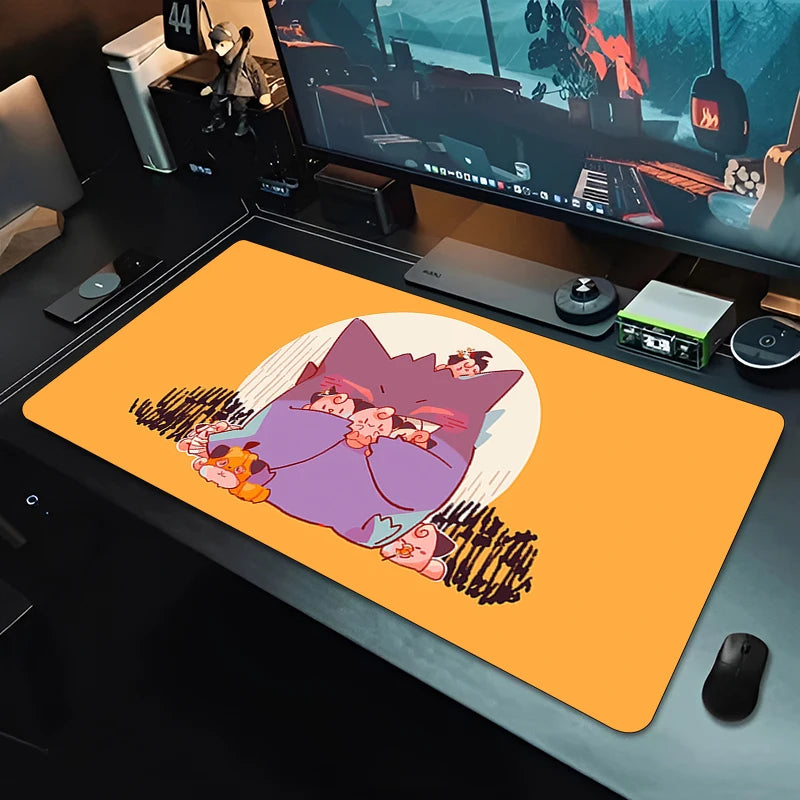 Gengar Mouse Pad – Pokémon Large Gaming Desk Mat