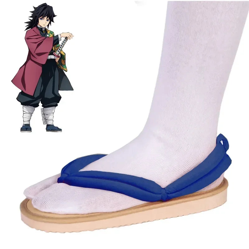 Demon Slayer Geta Clogs – Tanjiro & Nezuko Cosplay Sandals