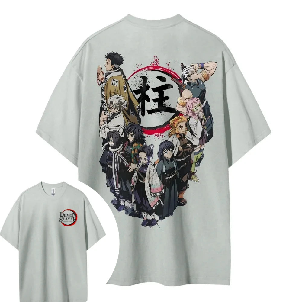Demon Slayer Short-Sleeve Couple Top