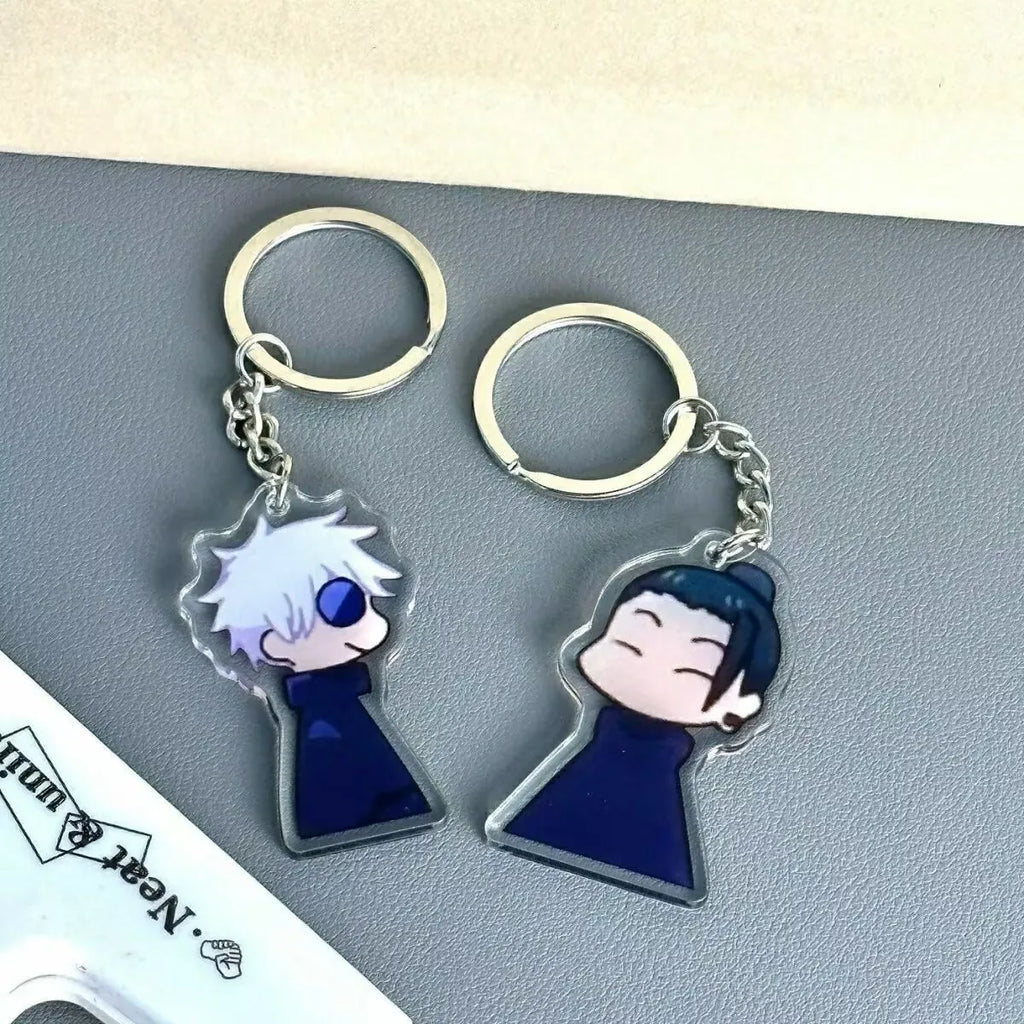 Gojo & Geto Matching Keychain Set – Jujutsu Kaisen