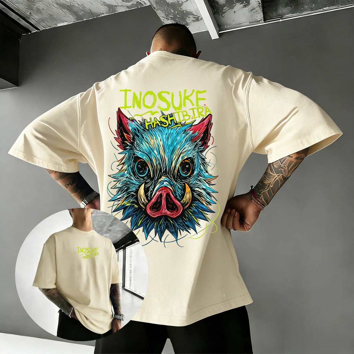 Demon Slayer Inosuke Summer T-Shirt