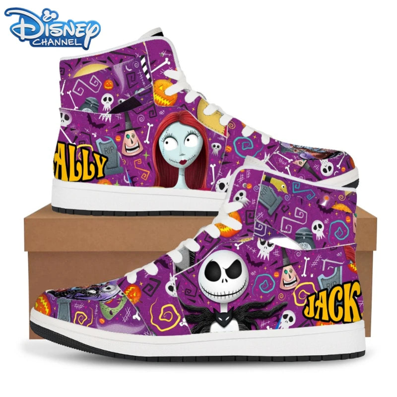 Jack Skellington High-Top Sneakers – Nightmare Before Christmas
