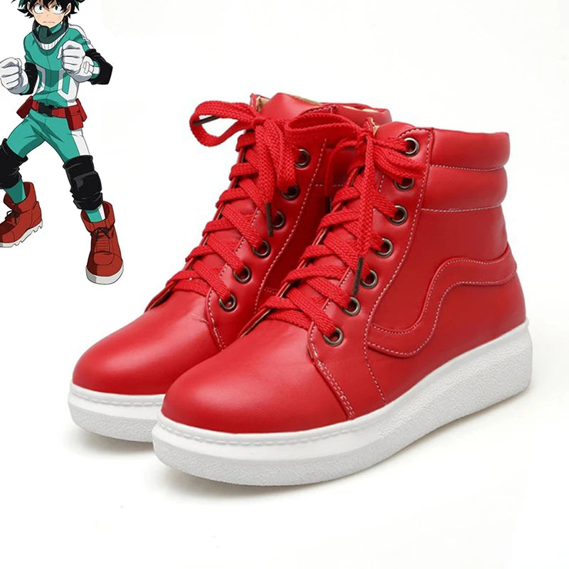 Izuku Midoriya Cosplay Shoes – My Hero Academia Boots