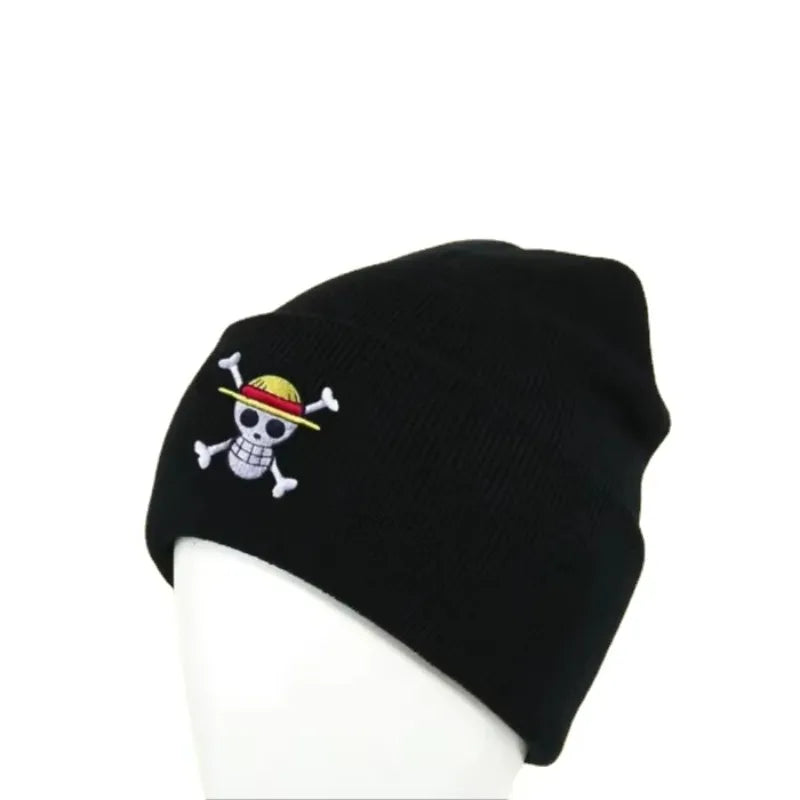 Luffy Knit Beanie – One Piece Anime Winter Hat