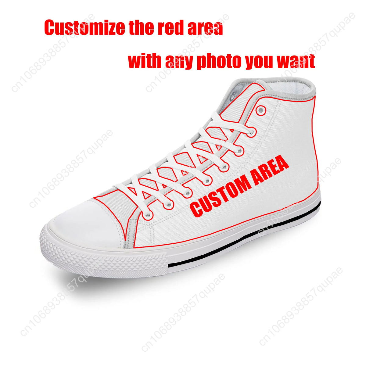 Izuku Midoriya High-Top Canvas Shoes – My Hero Academia