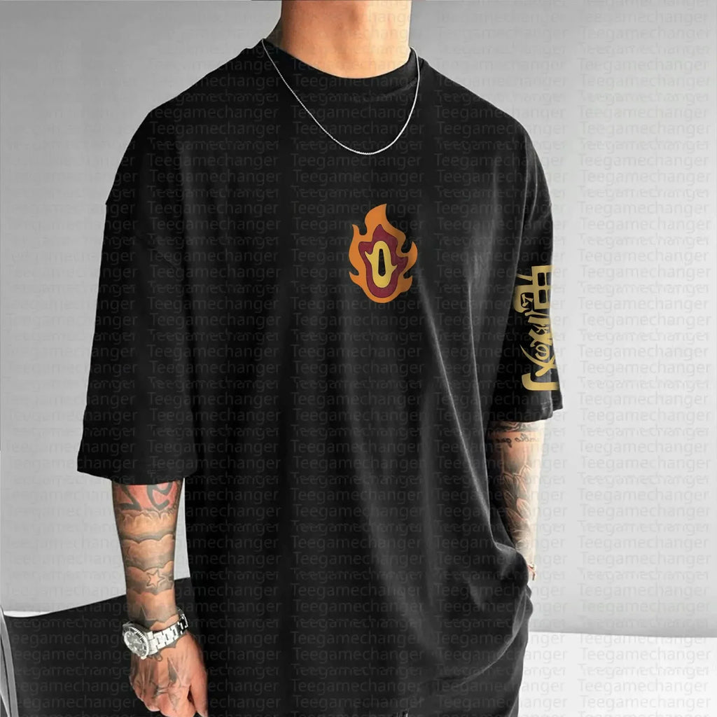 Demon Slayer Graphic Cotton T-Shirt – Anime Tee