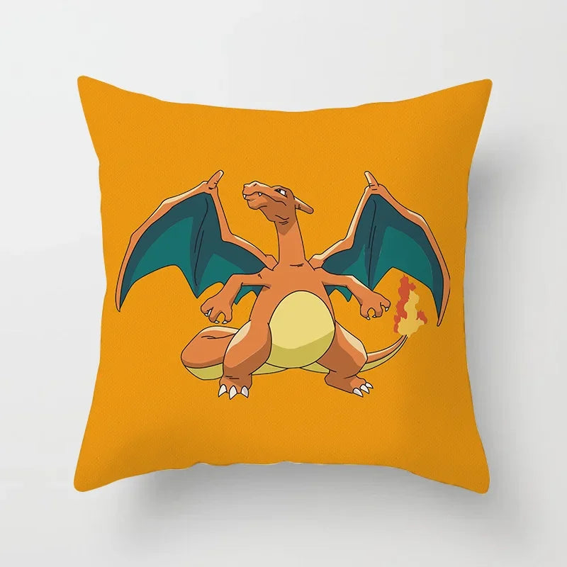 Pikachu Pillow Cover 45x45cm – Pokémon Cushion Case