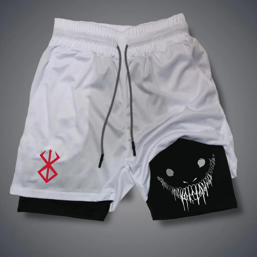 Men's 2-in-1 Quick Dry Running Shorts