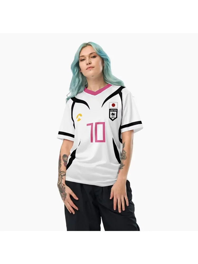 Shidou & Sae Soccer Jersey – Blue Lock Anime Tee