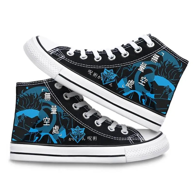 Gojo Satoru High-Top Sneakers – Jujutsu Kaisen Shoes