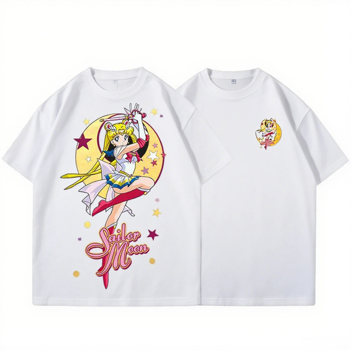Sailor Moon Anime T-Shirt – Summer Graphic Tee