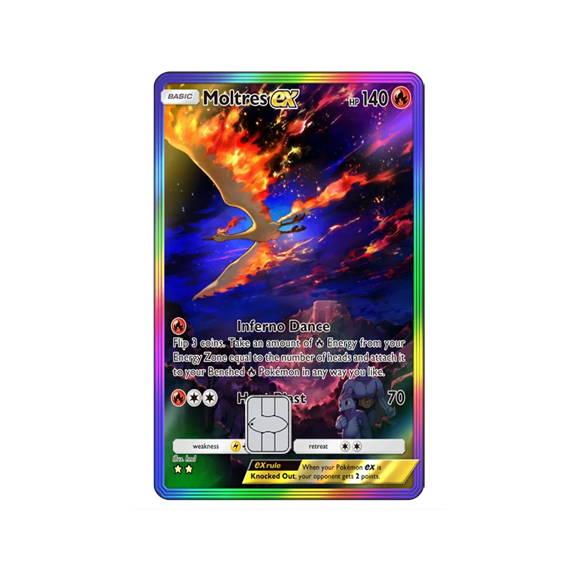 Mewtwo Pokémon Card Skin Sticker – Credit Card Decal