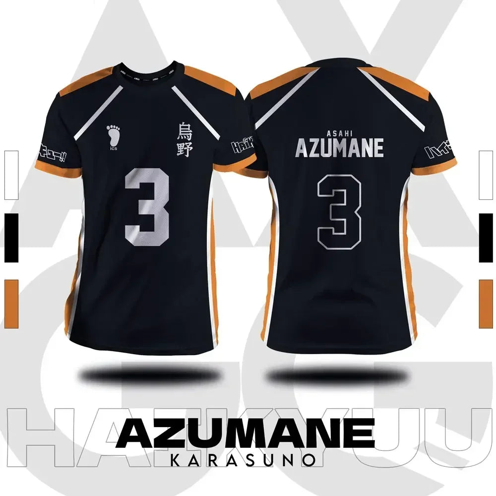 Fukurodani Jersey T-Shirt – Haikyuu Anime Tee
