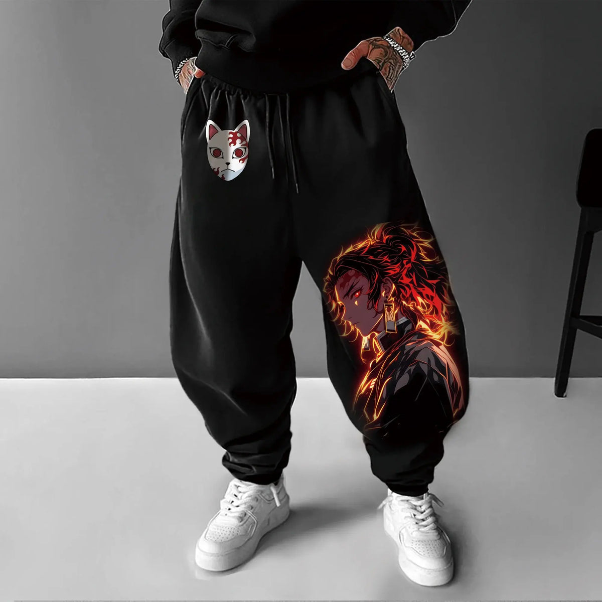Demon Slayer Sweatpants – Anime Streetwear Joggers