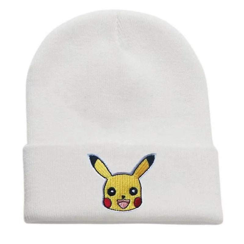 Pokémon Embroidered Beanie – Anime Winter Hat
