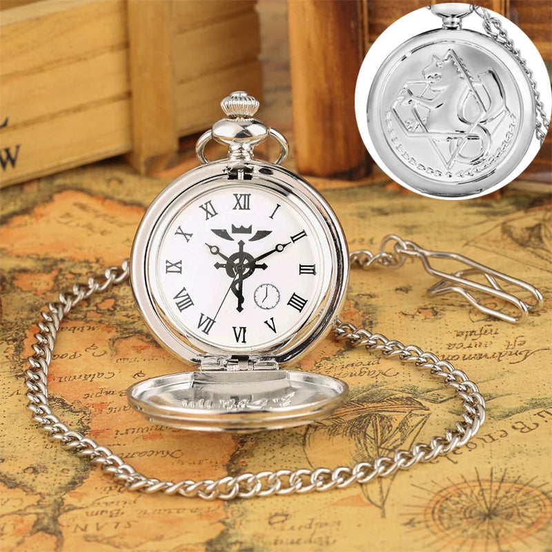 Edward Elric Pocket Watch Necklace – Fullmetal Alchemist
