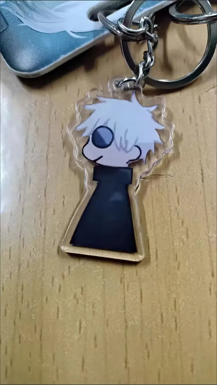 Gojo & Geto Matching Keychain Set – Jujutsu Kaisen