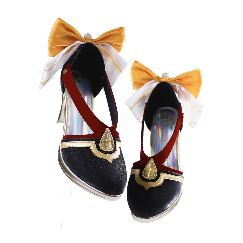 In stock Sandrone Cosplay Shoes Costume accessories Genshin Impact Sandrone Role Play Shoes Halloween Party Anime Game Shoes