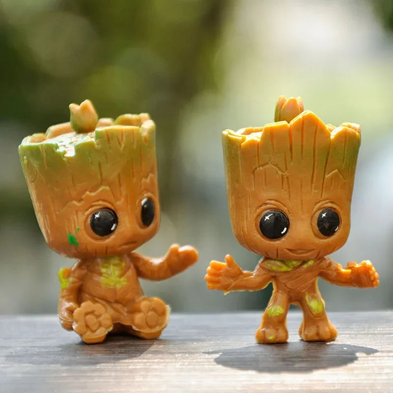 Groot Miniature Figures – 4pcs Set