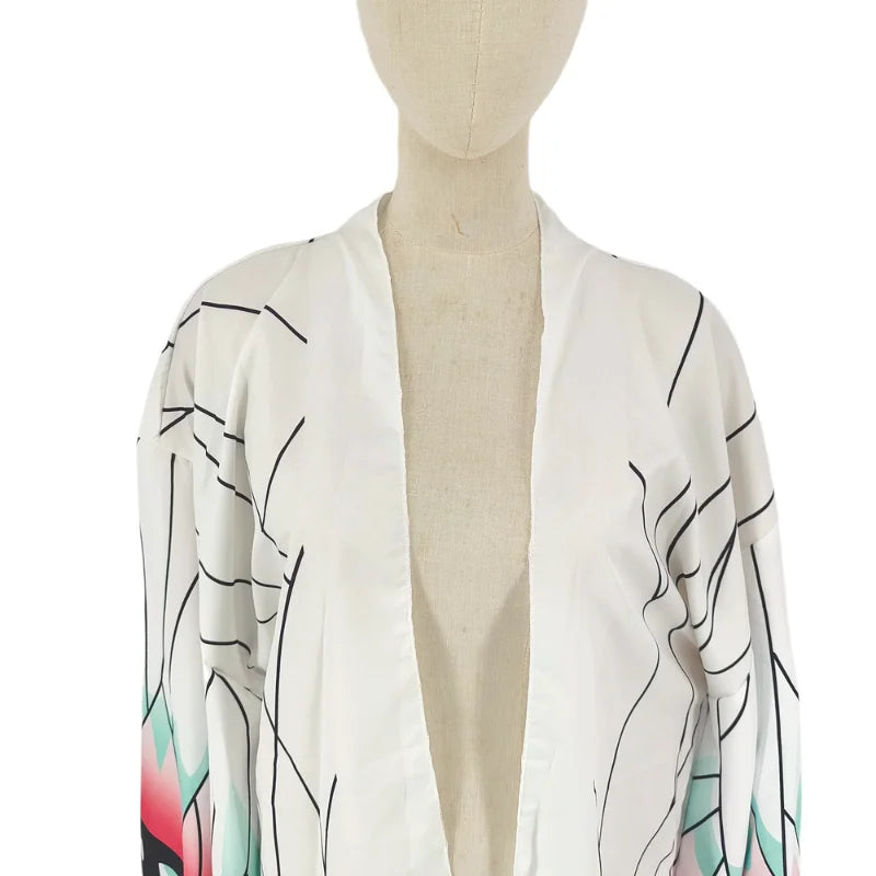 Shinobu Kocho Kimono Cardigan – Demon Slayer Summer Robe