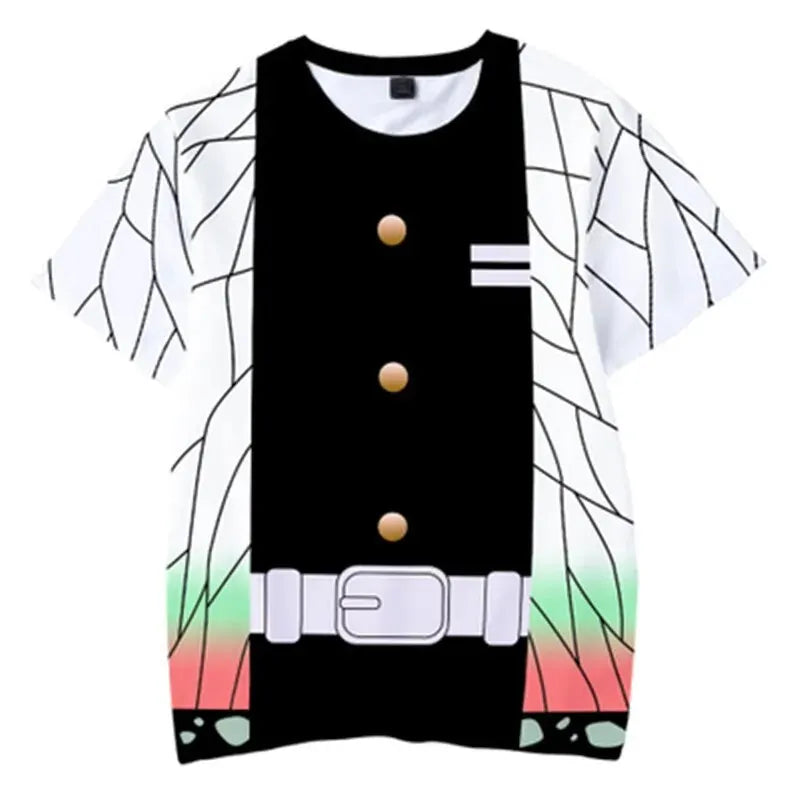 Shinobu Kocho Kids 3D T-Shirt – Demon Slayer Anime Tee